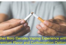 Ether Boro Elevates Vaping Experience with Premium Flavor and Customization Options-vape