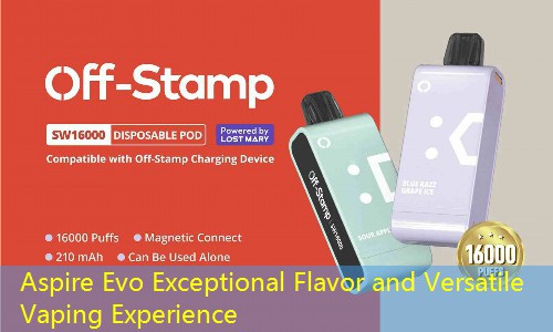Aspire Evo Exceptional Flavor and Versatile Vaping Experience