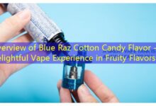 Overview of Blue Raz Cotton Candy Flavor - A Delightful Vape Experience in Fruity Flavors-vape