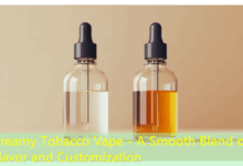 Creamy Tobacco Vape - A Smooth Blend of Flavor and Customization-vape