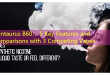 Centaurus B60: 5 Key Features and Comparisons with 3 Competing Vapes-vape
