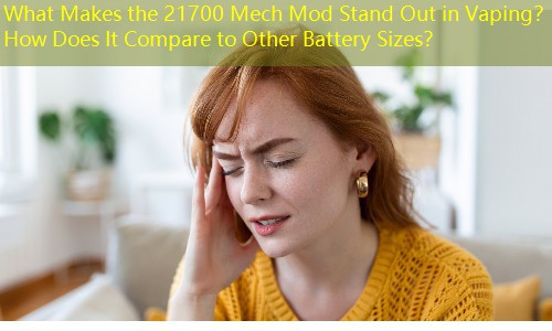 What Makes the 21700 Mech Mod Stand Out in Vaping？ How Does It Compare to Other Battery Sizes？