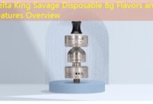 Delta King Savage Disposable 8g Flavors and Features Overview-vape