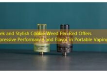 Sleek and Stylish Cookie Weed Pen Red Offers Impressive Performance and Flavor in Portable Vaping-vape