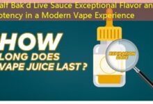 Half Bak'd Live Sauce Exceptional Flavor and Potency in a Modern Vape Experience-vape