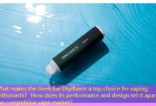 What makes the Geek Bar Digiflavor a top choice for vaping enthusiasts? How does its performance and design set it apart in the competitive vape market?-vape