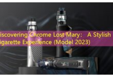 Discovering Chrome Lost Mary： A Stylish E-Cigarette Experience (Model 2023)-vape