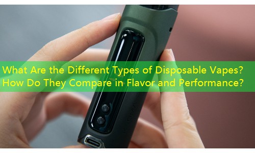 What Are the Different Types of Disposable Vapes？ How Do They Compare in Flavor and Performance？