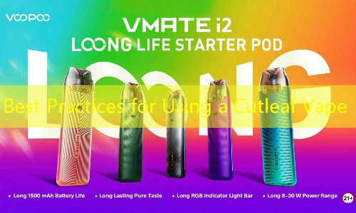 Best Practices for Using a Cutleaf Vape