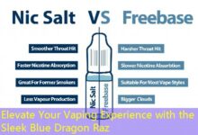 Elevate Your Vaping Experience with the Sleek Blue Dragon Raz-vape