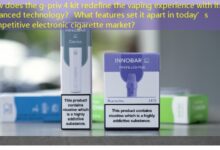 How does the g-priv 4 kit redefine the vaping experience with its advanced technology？ What features set it apart in today’s competitive electronic cigarette market？-vape
