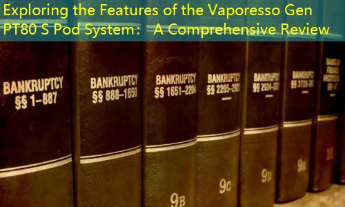 Exploring the Features of the Vaporesso Gen PT80 S Pod System： A Comprehensive Review