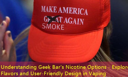 Understanding Geek Bar's Nicotine Options - Explore Flavors and User-Friendly Design in Vaping