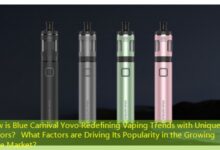 How is Blue Carnival Yovo Redefining Vaping Trends with Unique Flavors？ What Factors are Driving Its Popularity in the Growing Vape Market？-vape
