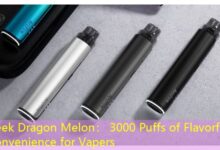 Geek Dragon Melon： 3000 Puffs of Flavorful Convenience for Vapers-vape
