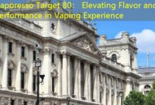 Vaporesso Target 80: Elevating Flavor and Performance in Vaping Experience-vape