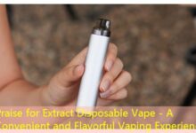 Praise for Extract Disposable Vape - A Convenient and Flavorful Vaping Experience-vape