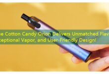 Blue Cotton Candy Orion Delivers Unmatched Flavor, Exceptional Vapor, and User-Friendly Design!-vape